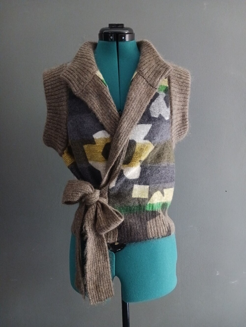 CHLOE Mohair/ Wool Cardigan, Vest , Size XS